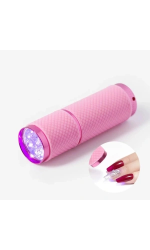 Mini UV LED Lamba Tırnak Kurutucu Pembe