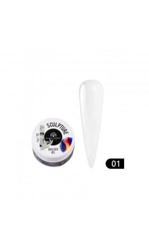 Global Fashion Sculpture Builder Gel 01 – 15 gr Şeffaf Hamur Jel