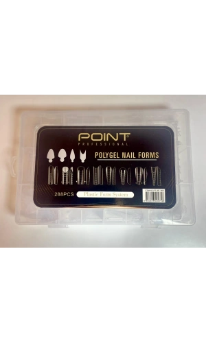 Point Professional Polijel Üst Form Seti – 288 Adet Nail Form