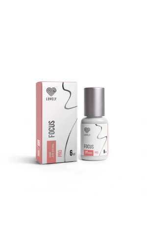 Lovely Focus İpek Kirpik Yapıştırıcı 6 ml – Süper Hızlı Profesyonel