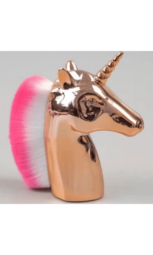 Unicorn Nail Art Toz Fırçası – Tırnak Toz Temizleme Fırçası - 1 Adet