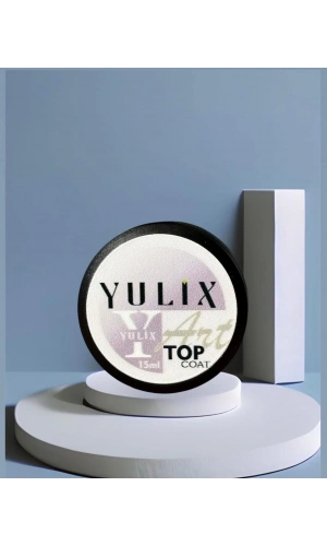 Yulix Art Top Coat 15 ml – 3D Nail Art Uyumlu Parlak Üst Kat