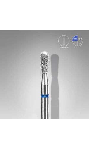 Staleks Elmas Kibrit Freze EXPERT, Mavi, Çap 2,3 mm, Çalışma Kısmı 5 mm