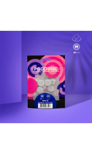 Staleks PODODISC STALEKS PRO M Pedikür Disk İçin Sünger Törpüler (25 Adet)