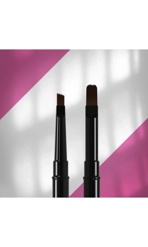 Staleks EXPERT çift taraflı jel fırçası 11 mm / jel fırçası 7 mm