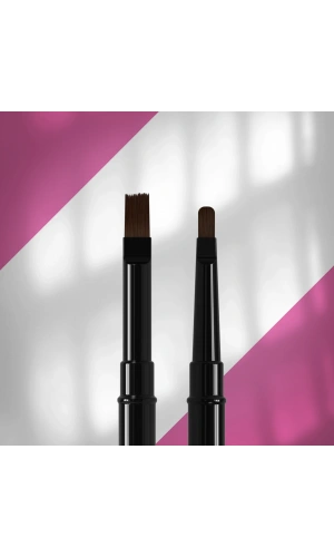 Staleks EXPERT çift taraflı jel fırçası 7 mm / jel fırçası 10 mm