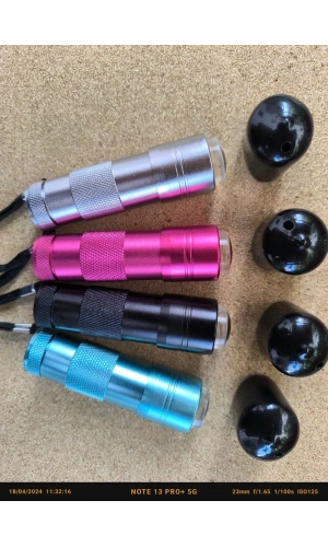 Fener Tipi UV LED Kurutucu – Kompakt, Taşınabilir Hızlı Kurutma