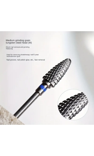 Freze Ucu – Oval Karbür Uç, Orta Kalınlık