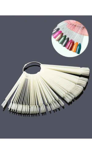 Tırnak Renk Kartelası - 50 Adet