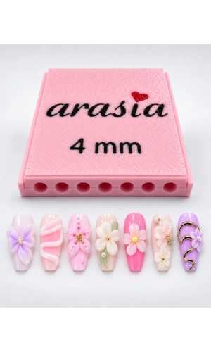 Hamur Jel Top Yapma Aparatı 4 mm – Pembe