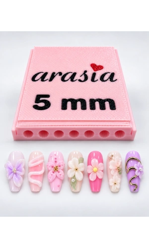 Hamur Jel Top Yapma Aparatı 5 mm – Pembe