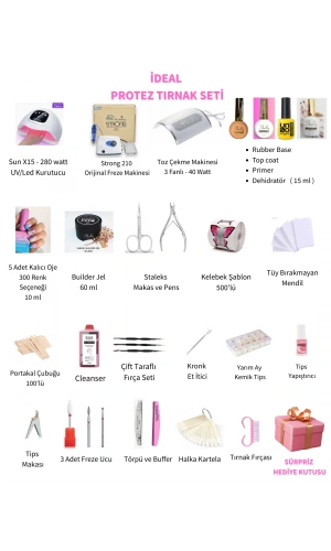 İdeal Protez Tırnak Seti