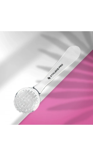 Staleks EXPERT 01 Toz Çıkarması İçin Manikür Fırçası (Kapaklı)