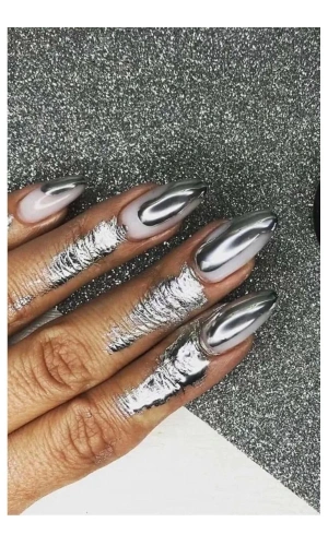 Metalik Gümüş Jel – 5 ml