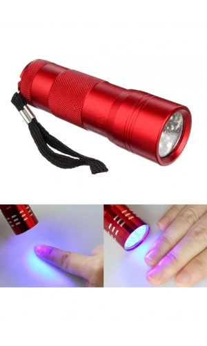 Taşınabilir UV LED Lamba – Kırmızı