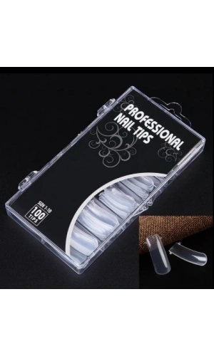 Profesyonel Şeffaf Polijel Üst Form – 100’lü Set