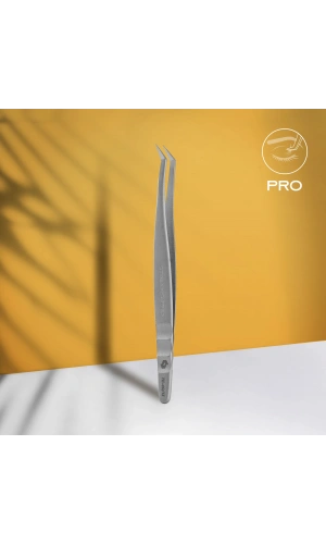Staleks EXPERT 40 TYPE 13 Profesyonel Kirpik Cımbızı (L Şeklinde, 40)