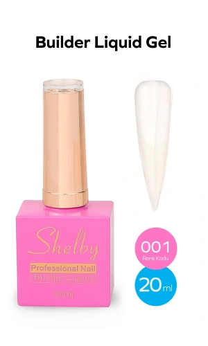 Shelby Shine Builder Liquid Gel – 001 – 20 ml