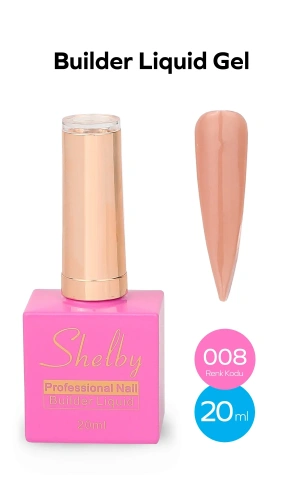 Shelby Shine Builder Liquid Gel – 008 – 20 ml