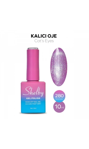 Shelby Kalıcı Kedi Gözü Oje 280 – 10 ml (Cat’s Eyes Serisi)