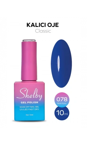 Shelby Kalıcı Oje 078 - 10 ml
