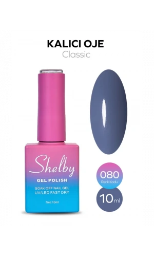 Shelby Kalıcı Oje 080 - 10 ml