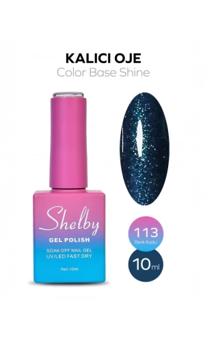 Shelby Kalıcı Oje 113 - Color Base Shine Serisi - 10 ml