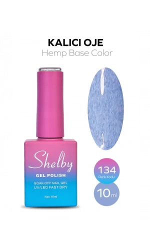 Shelby Kalıcı Oje 134 Hemp Base Color – 10 ml