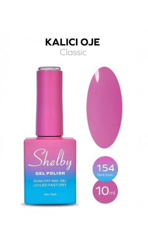Shelby Kalıcı Oje 154 – Classic Seri 10 ml
