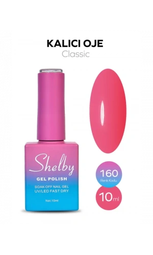 Shelby Kalıcı Oje 160 – Classic Seri 10 ml
