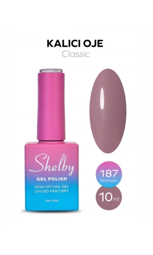 Shelby Kalıcı Oje 187 – 10 ml