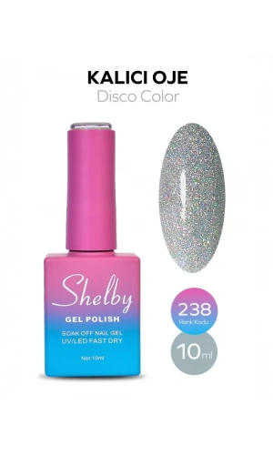 Shelby Kalıcı Reflektif Oje 238 – 10 ml (Disco Color Serisi)