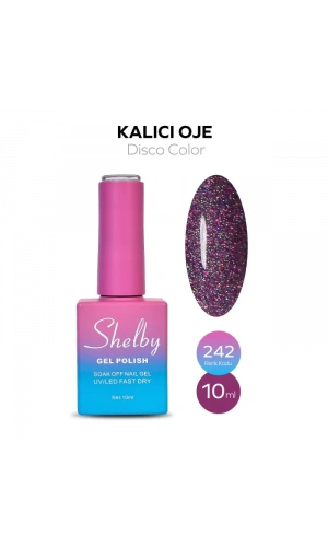 Shelby Kalıcı Reflektif Oje 242 – 10 ml (Disco Color Serisi)