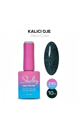 Shelby Kalıcı Reflektif Oje 245 – 10 ml (Disco Color Serisi)