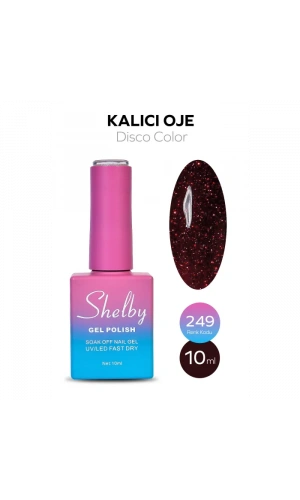 Shelby Kalıcı Reflektif Oje 249 – 10 ml (Disco Color Serisi)