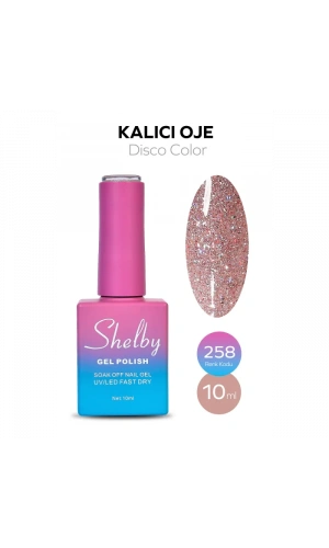 Shelby Kalıcı Reflektif Oje 258 – 10 ml (Disco Color Serisi)