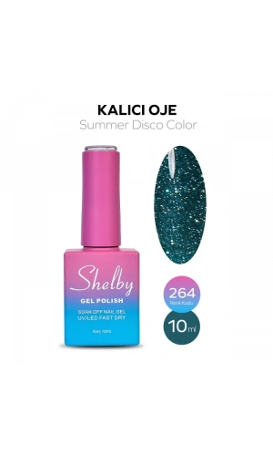 Shelby Kalıcı Reflektif Oje 264 – 10 ml (Disco Color Serisi)