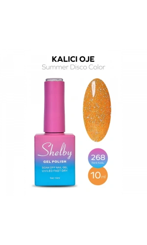 Shelby Kalıcı Reflektif Oje 268 – 10 ml (Disco Color Serisi)