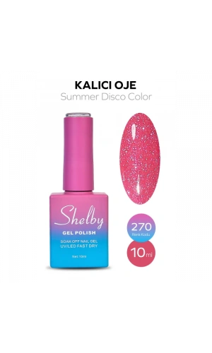 Shelby Kalıcı Reflektif Oje 270 – 10 ml (Disco Color Serisi)