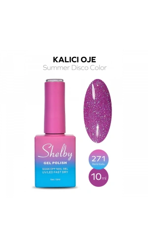 Shelby Kalıcı Reflektif Oje 271 – 10 ml (Disco Color Serisi)