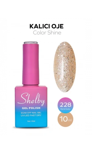 Shelby Kalıcı Simli Oje 228 – 10 ml (Color Shine Serisi)