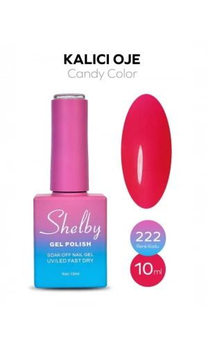 Shelby Kalıcı Vitraj Oje (Cam Oje) 222 – 10 ml