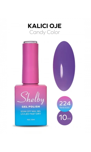 Shelby Kalıcı Vitraj Oje (Cam Oje) 224 – 10 ml