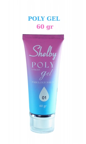 Shelby Poli Jel 01 Şeffaf (Clear) – 60 gr