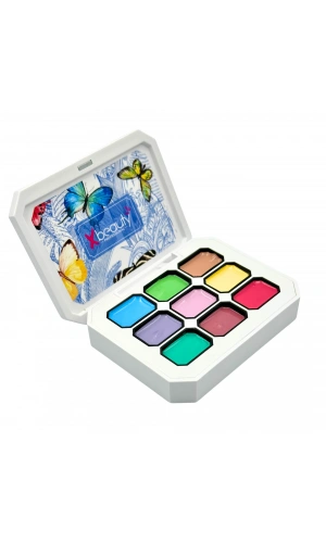 XBeauty Professional 9lu Ombre Paleti 18 gr ( Pastel Renkler )