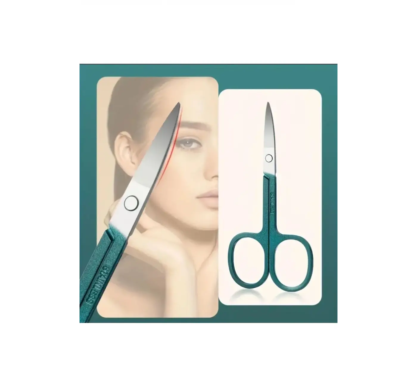 Qnail Professional 18 Parça Tırnak Bakım Seti Paslanmaz Çelik Manikür Pedikür Tırnak Makası Seti Seyahat çantası ile