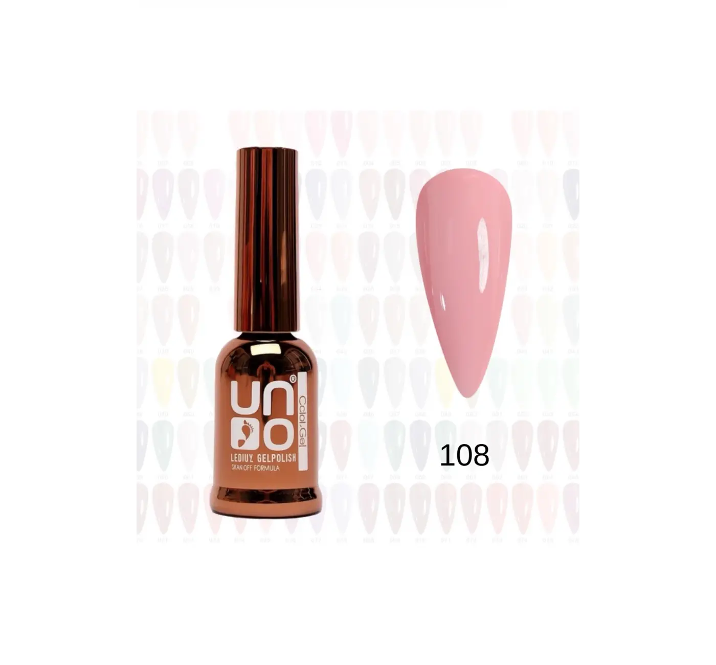 QNAİL PROFESSİONAL UNO KALICI OJE 10ml NO:108