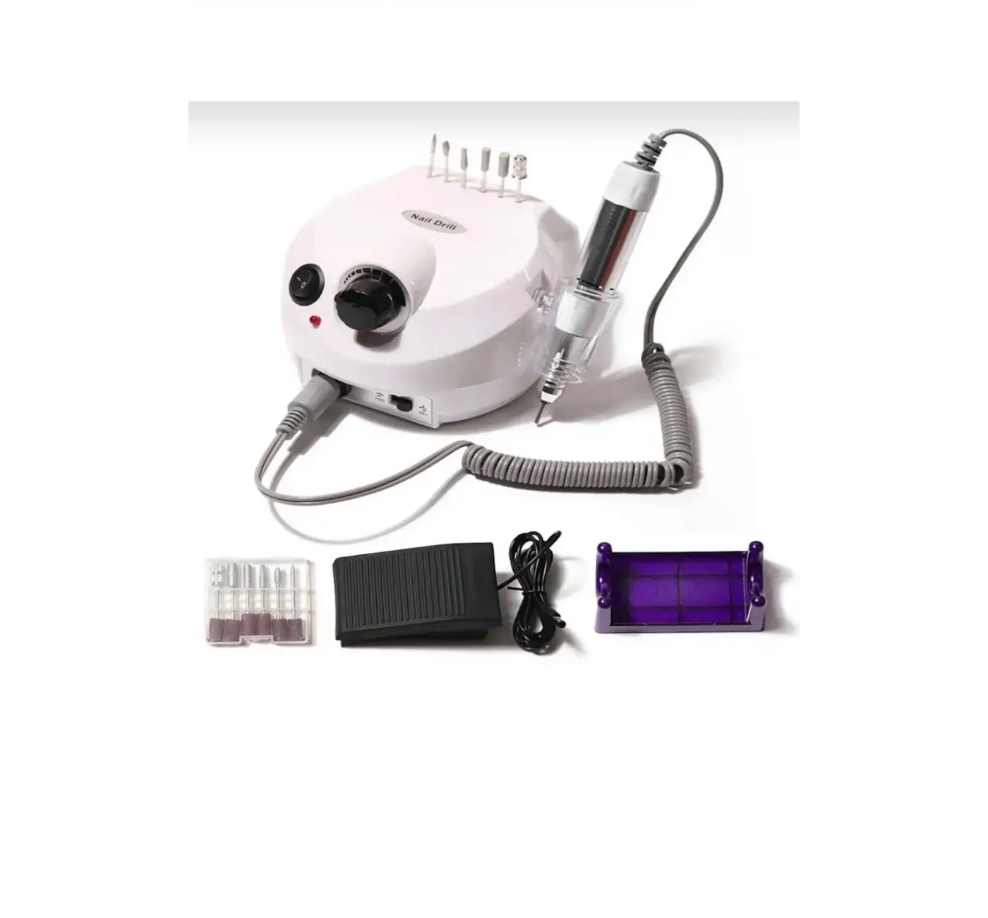 QNAIL PROFESSIONAL Freze Törpü Makinası 25.000 Rpm