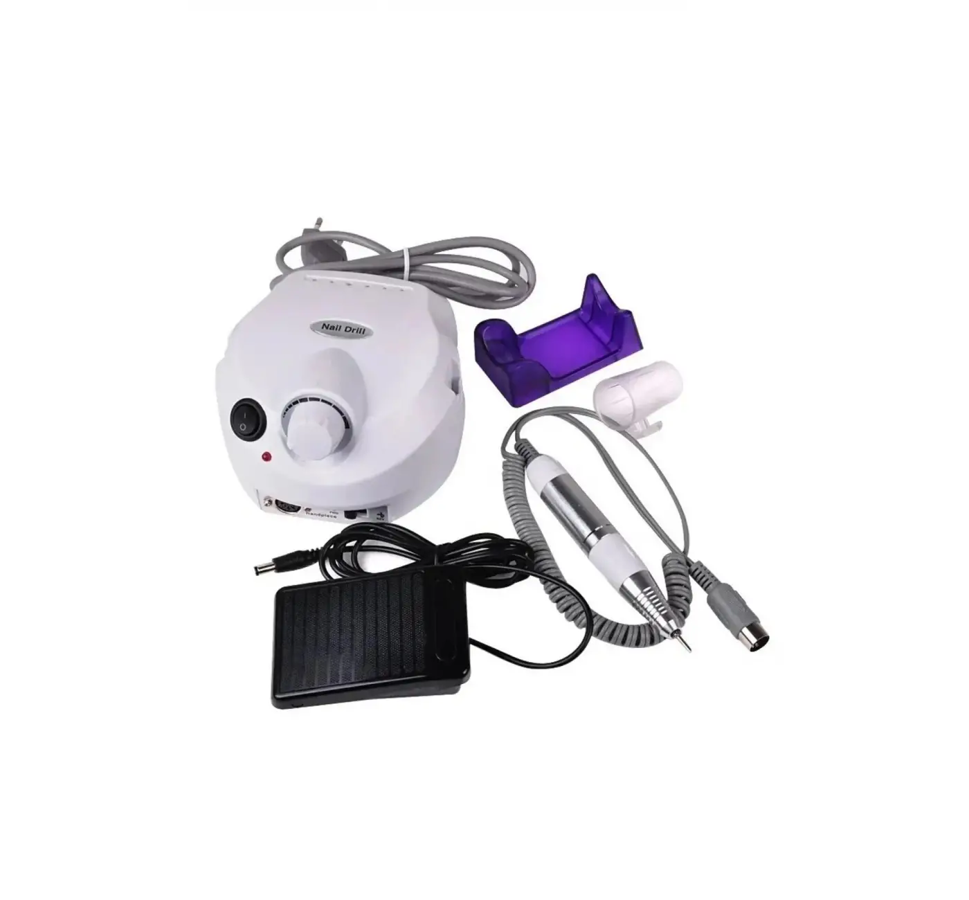 Profesyonel Elektrikli Freze Tırnak Parlatıcı Törpü Manikür Pedikür Makinesi Point Power NAIL MASTER