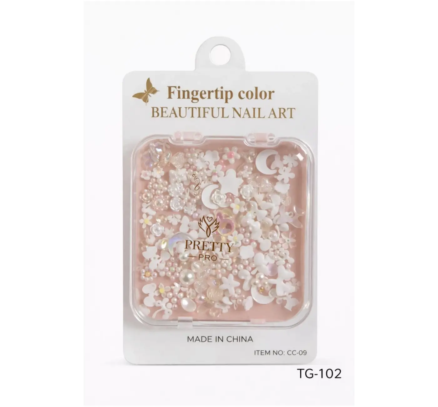 Charm 3D Tırnak Süsleme Protez Tırnak Nail Art Süsleme Karışık Desenli TG-102